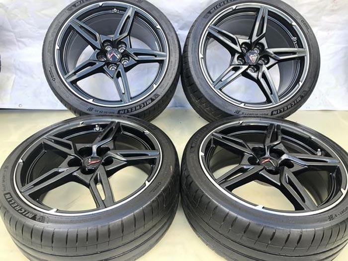 More C8 Corvette Wheels Show Up for Sale Online