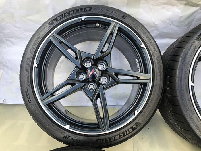 More C8 Corvette Wheels Show Up for Sale Online