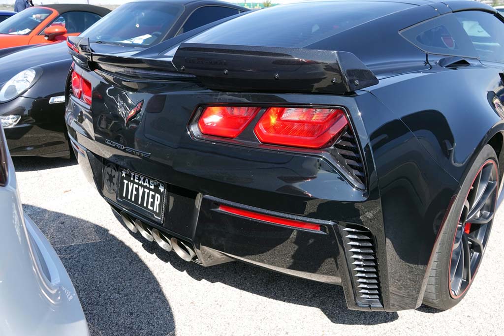 The Corvette Vanity Plates of the 2020 Six Hour Lone Star Le Mans at COTA