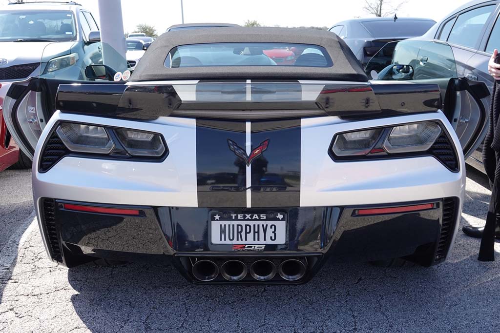 The Corvette Vanity Plates of the 2020 Six Hour Lone Star Le Mans at COTA