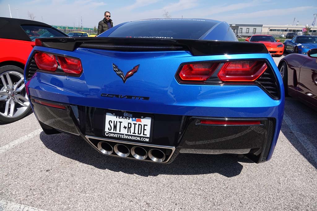 The Corvette Vanity Plates of the 2020 Six Hour Lone Star Le Mans at COTA