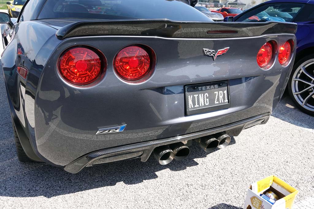 The Corvette Vanity Plates of the 2020 Six Hour Lone Star Le Mans at COTA