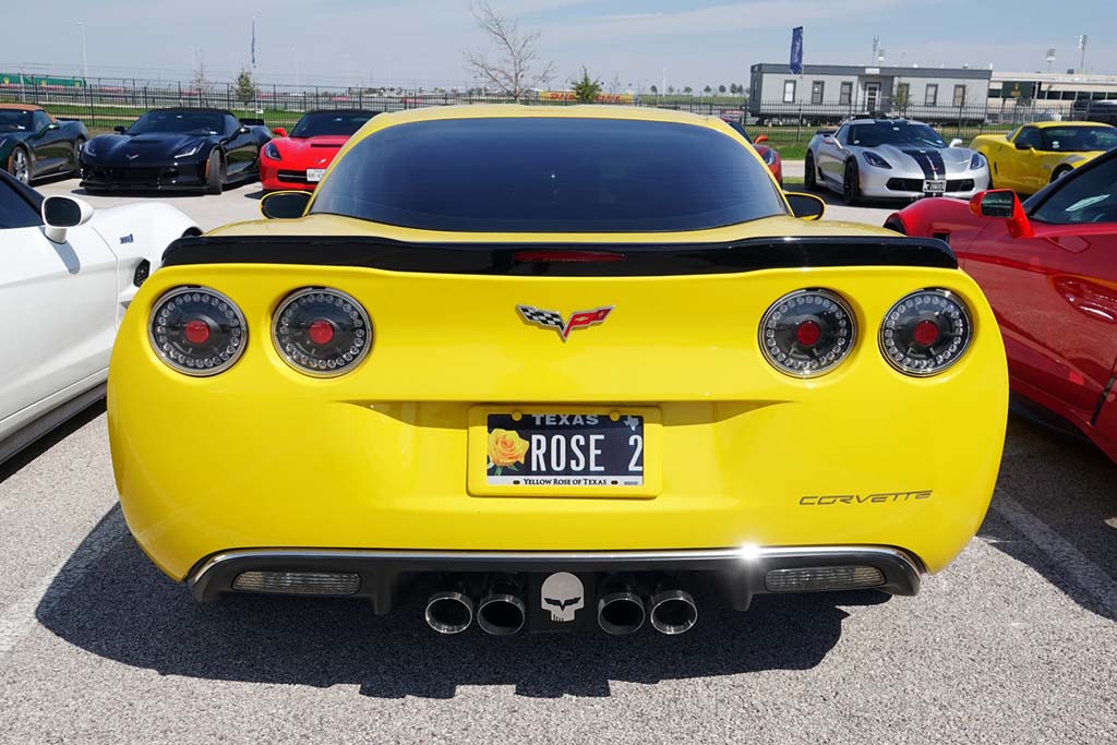 The Corvette Vanity Plates of the 2020 Six Hour Lone Star Le Mans at COTA