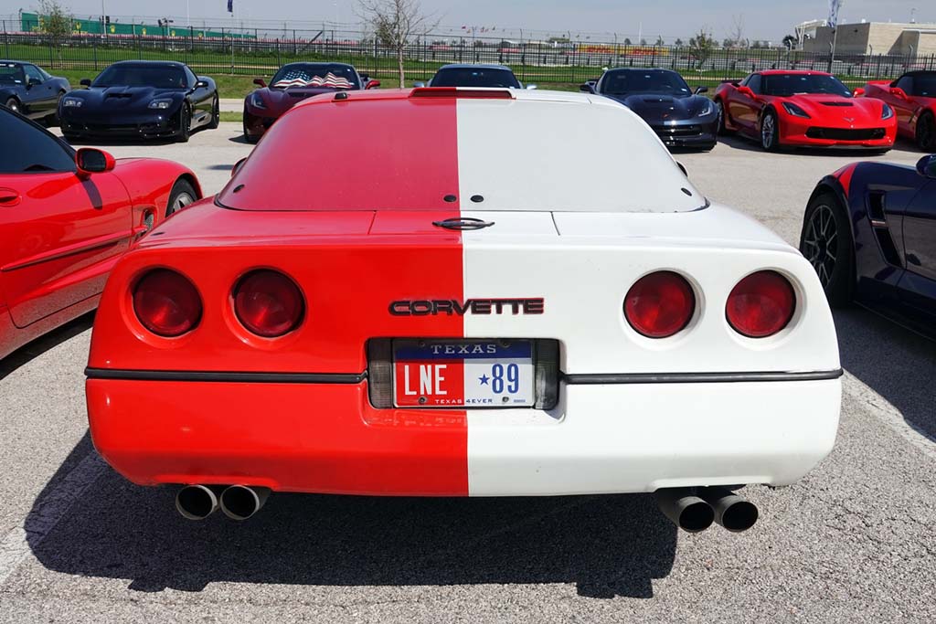 The Corvette Vanity Plates of the 2020 Six Hour Lone Star Le Mans at COTA