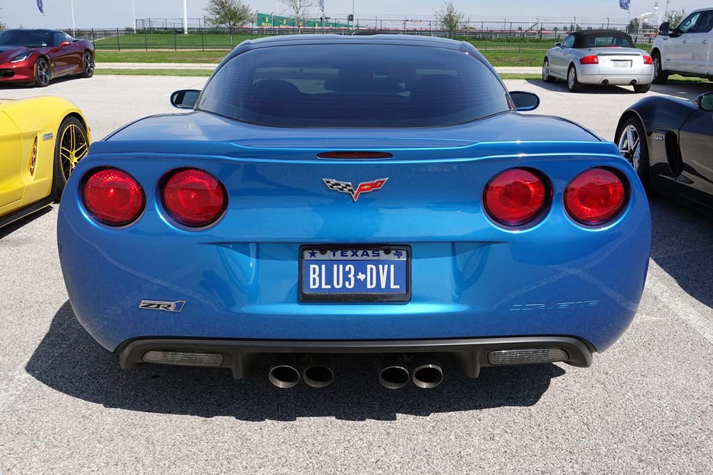 The Corvette Vanity Plates of the 2020 Six Hour Lone Star Le Mans at COTA