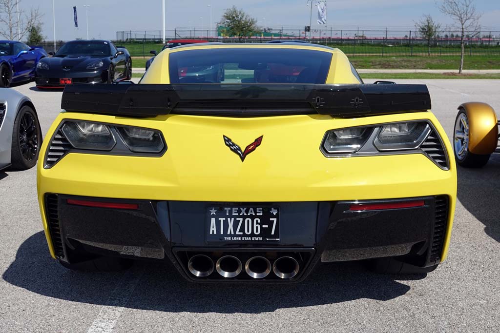 The Corvette Vanity Plates of the 2020 Six Hour Lone Star Le Mans at COTA