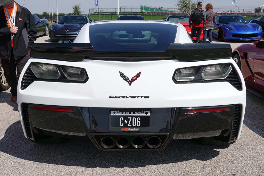 The Corvette Vanity Plates of the 2020 Six Hour Lone Star Le Mans at COTA