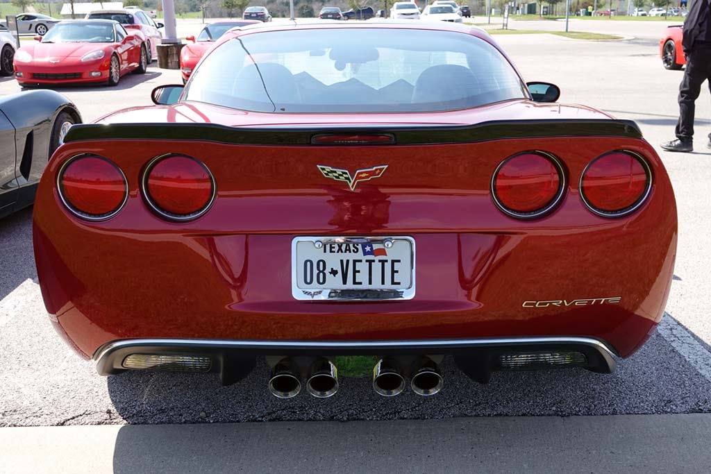 The Corvette Vanity Plates of the 2020 Six Hour Lone Star Le Mans at COTA