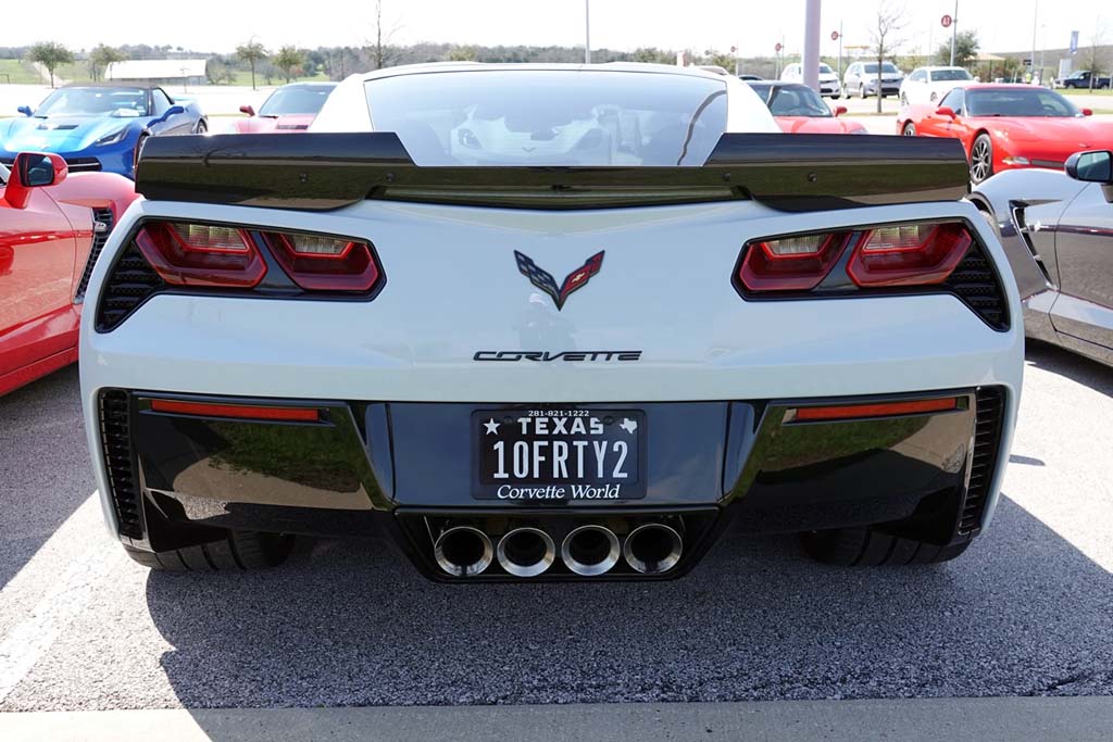 The Corvette Vanity Plates of the 2020 Six Hour Lone Star Le Mans at COTA