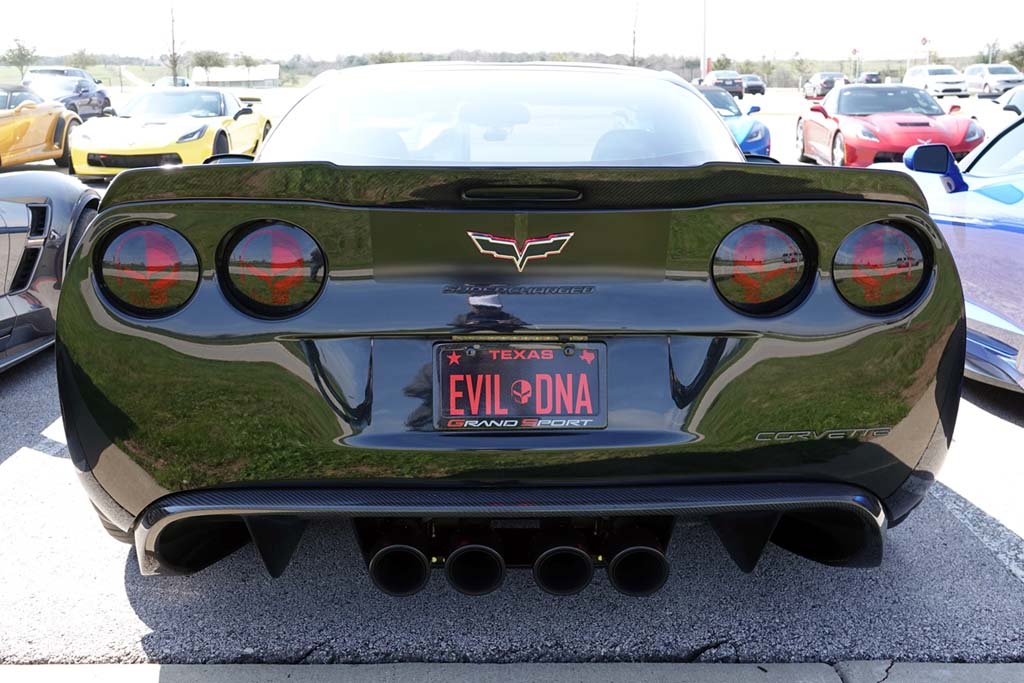 The Corvette Vanity Plates of the 2020 Six Hour Lone Star Le Mans at COTA