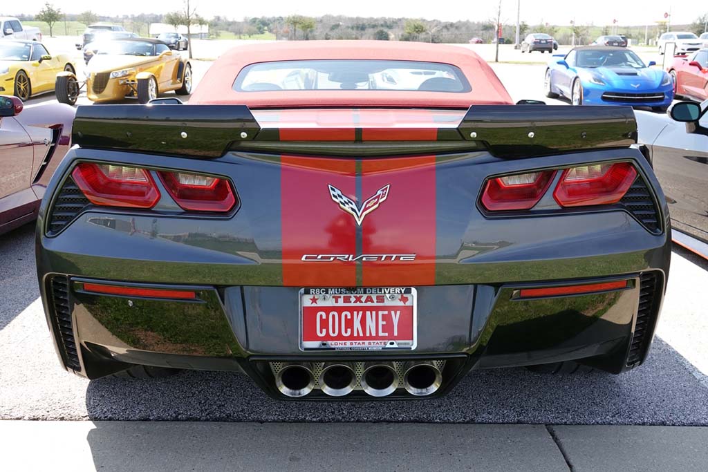 The Corvette Vanity Plates of the 2020 Six Hour Lone Star Le Mans at COTA