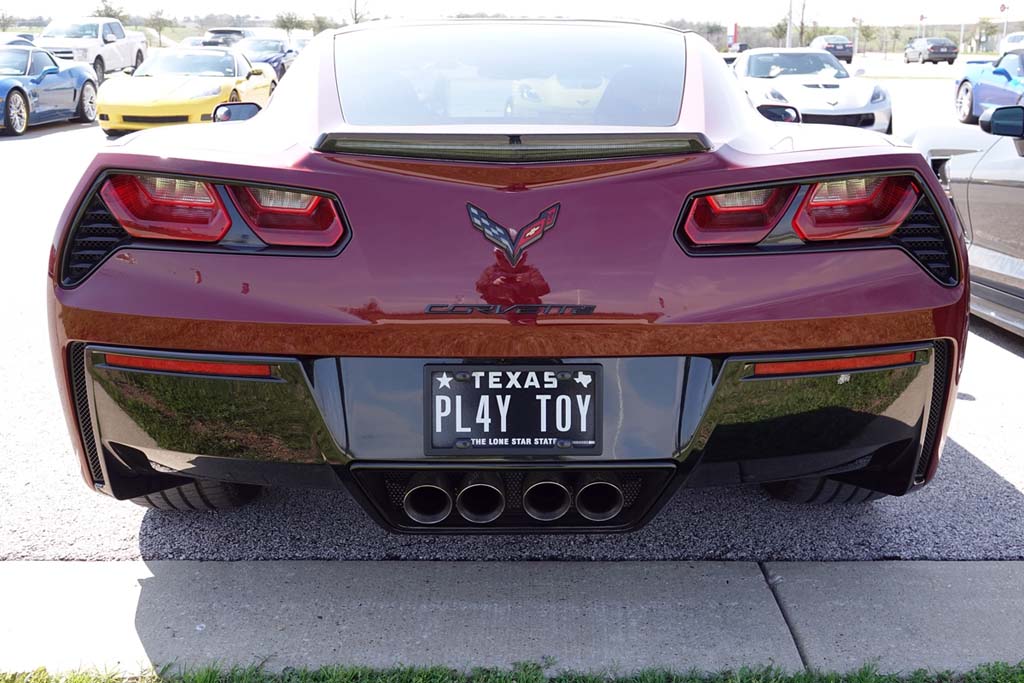 The Corvette Vanity Plates of the 2020 Six Hour Lone Star Le Mans at COTA