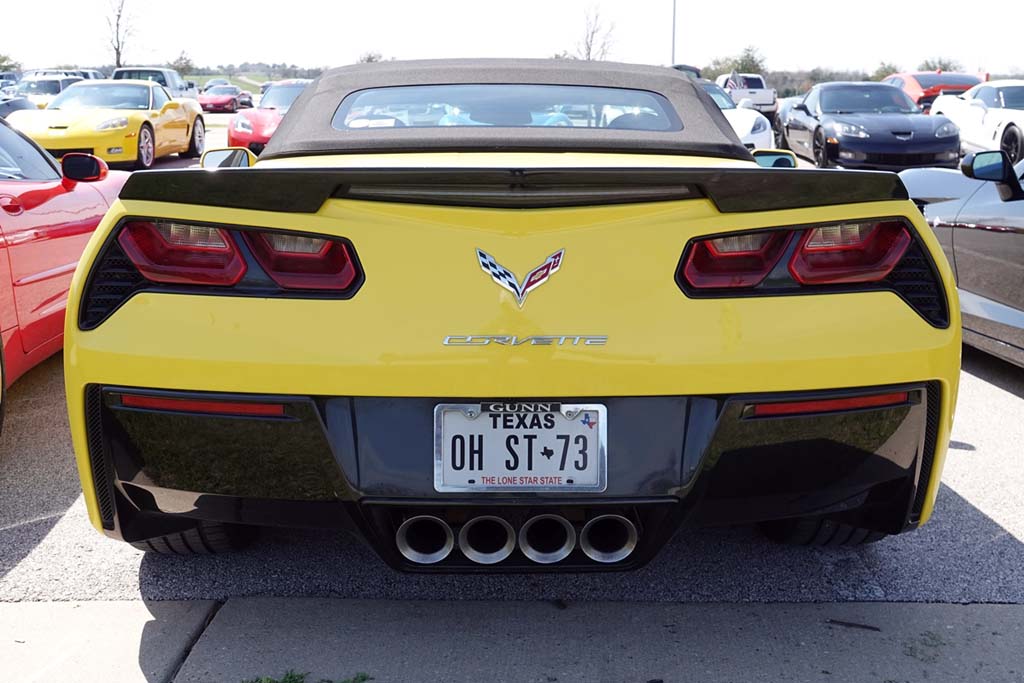 The Corvette Vanity Plates of the 2020 Six Hour Lone Star Le Mans at COTA