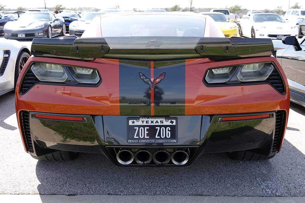 The Corvette Vanity Plates of the 2020 Six Hour Lone Star Le Mans at COTA