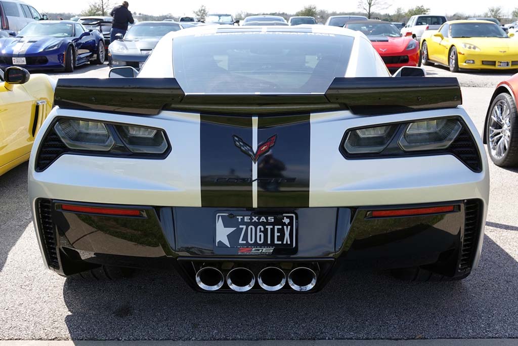The Corvette Vanity Plates of the 2020 Six Hour Lone Star Le Mans at COTA