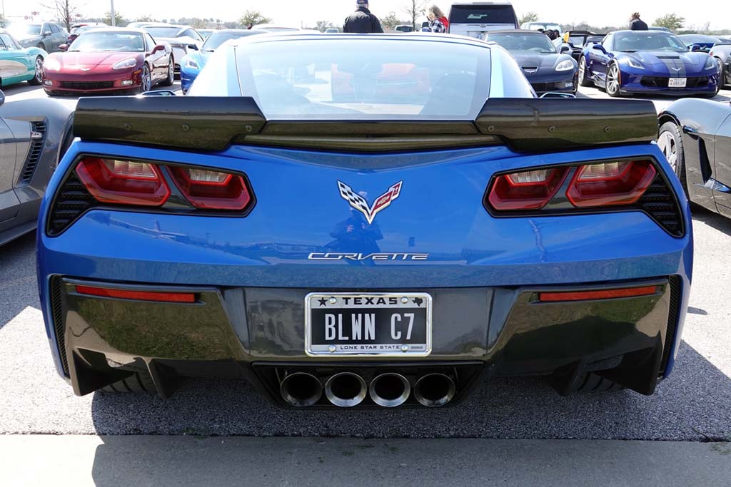 The Corvette Vanity Plates of the 2020 Six Hour Lone Star Le Mans at COTA