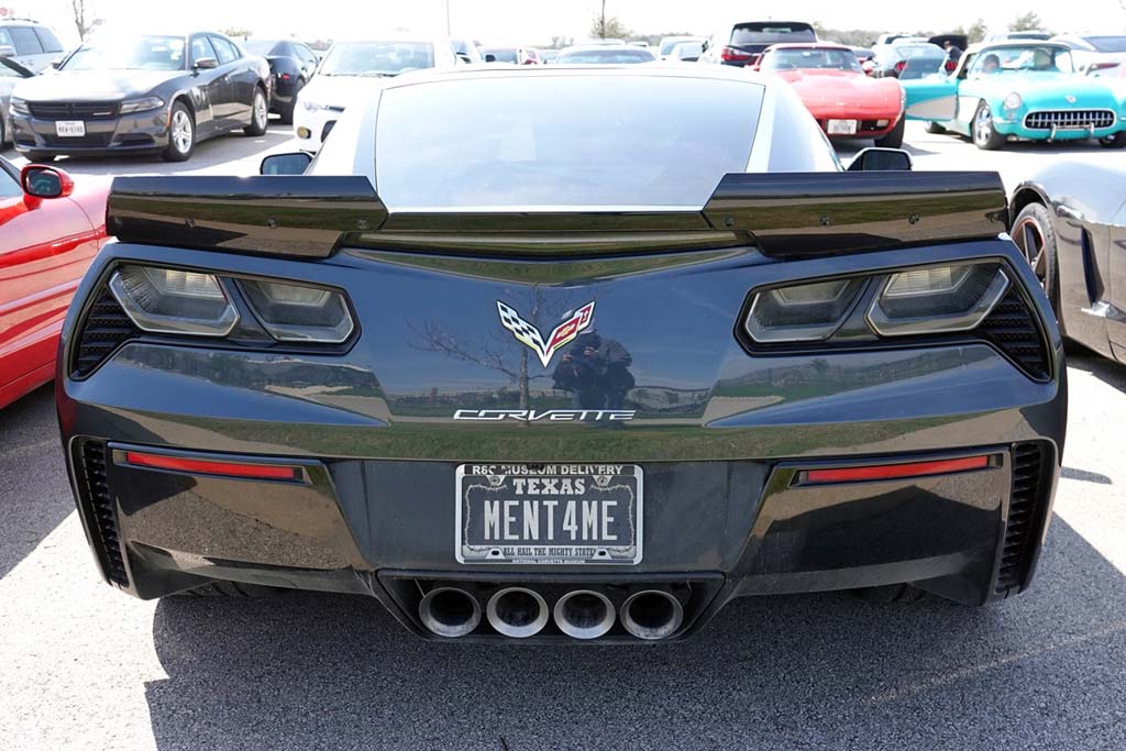 The Corvette Vanity Plates of the 2020 Six Hour Lone Star Le Mans at COTA