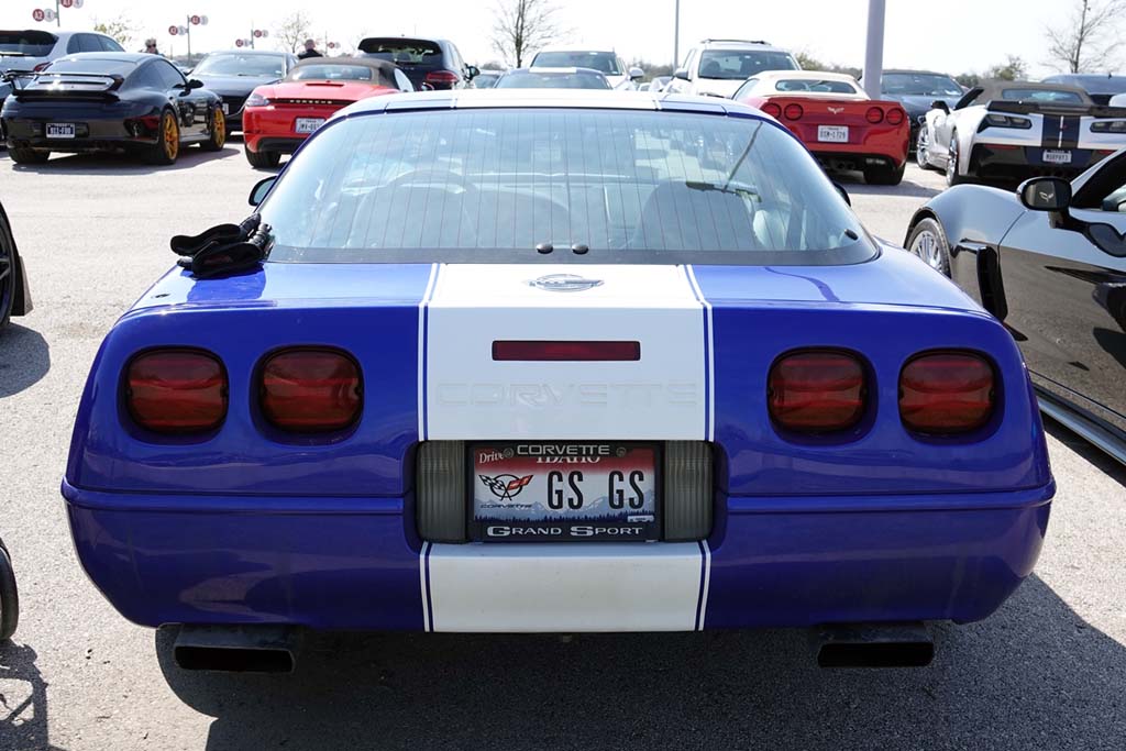 The Corvette Vanity Plates of the 2020 Six Hour Lone Star Le Mans at COTA