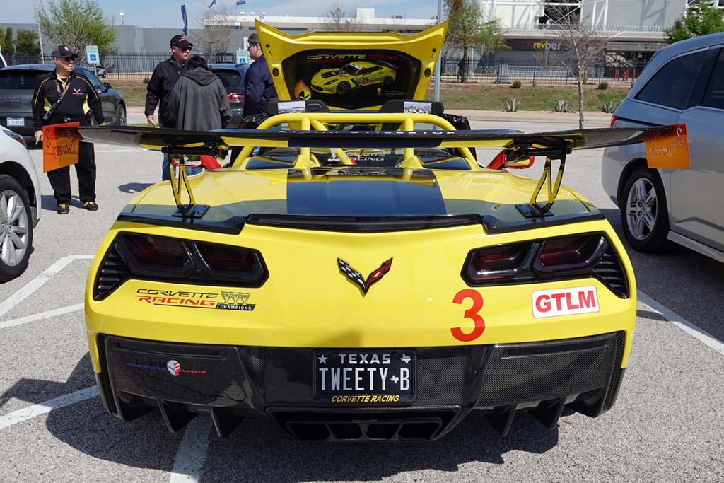 The Corvette Vanity Plates of the 2020 Six Hour Lone Star Le Mans at COTA