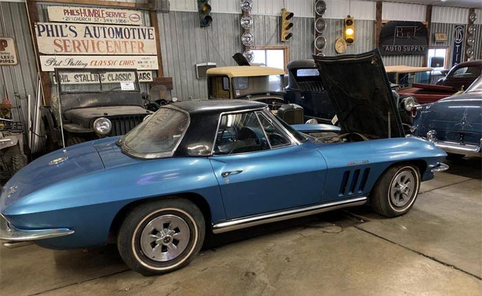 Barn Find 1965 Corvette Fuelie Buried Under a Mountain of Trash is Rescued