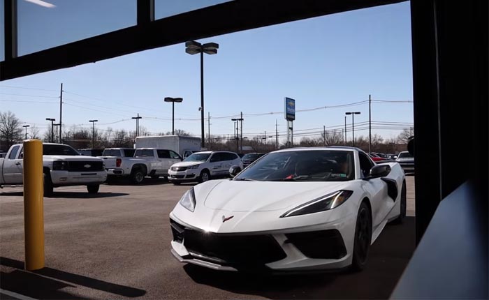 [VIDEO] 2020 Corvette Stingray Receives First Oil Change
