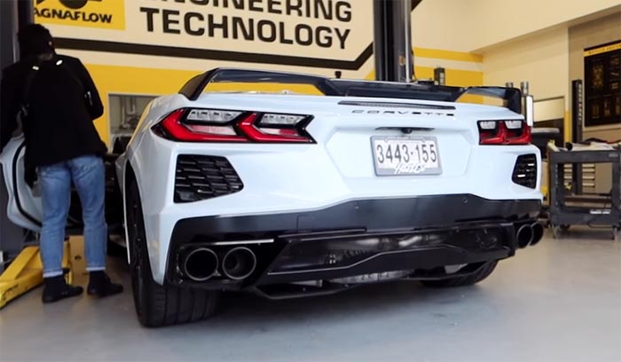 [VIDEO] MagnaFlow Creates a Custom Exhaust for TJ Hunt's 2020 Corvette