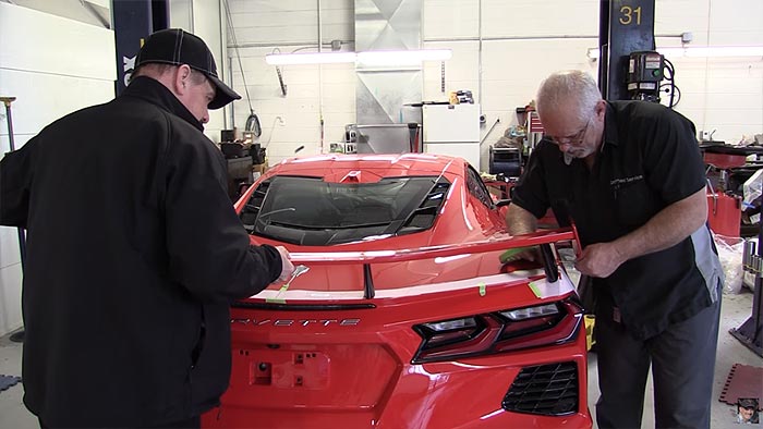 [VIDEO] Watch the Install of the High Wing on a Base 2020 Corvette (There will be drilling!)