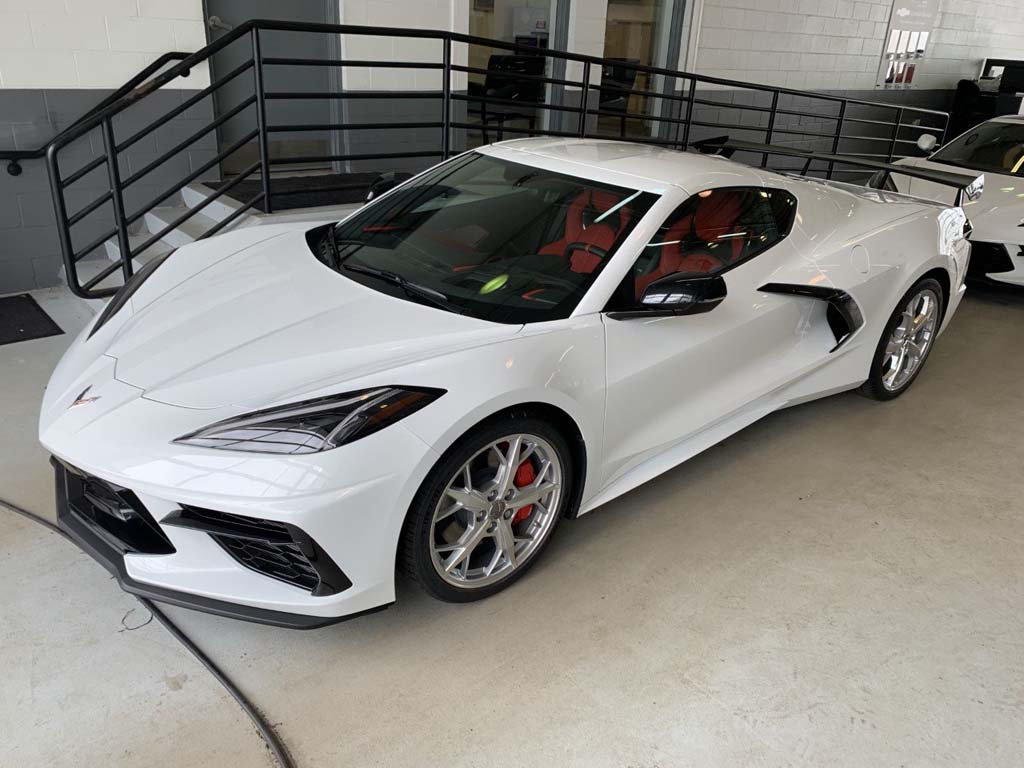 Chevy Salesperson Goes to New Heights to Deliver Two C8 Corvettes