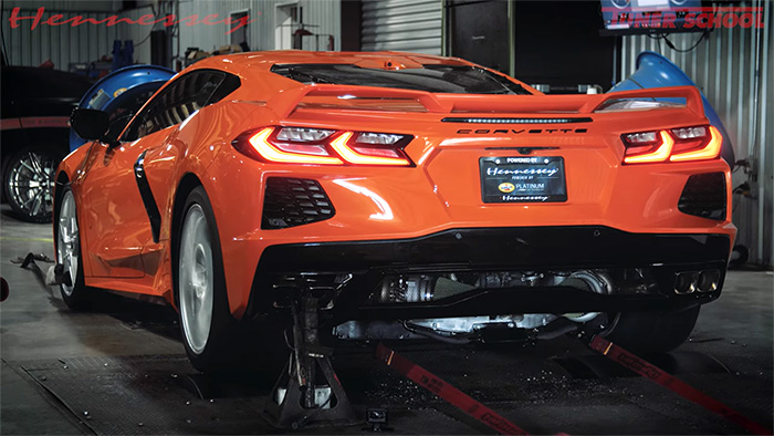 [VIDEO] Hennessey's Twin-Turbo 2020 Corvette Stingray Sees Big Gains on the Dyno