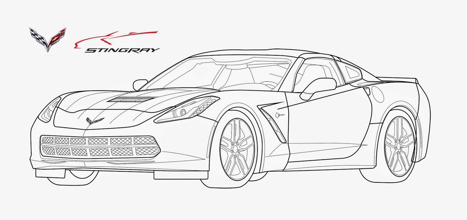 Fighting Boredom During Lockdown How About Some Corvette Coloring Pages Corvette Sales News Lifestyle Best coloring pages printable, please share page link. corvette coloring pages