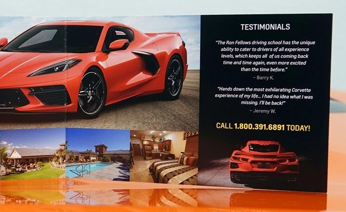[PICS] Spring Mountain's C8 Corvette Owner School Brochure