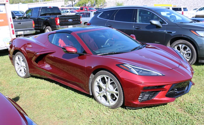 2014 Corvette Stingray in Crystal Red Metallic