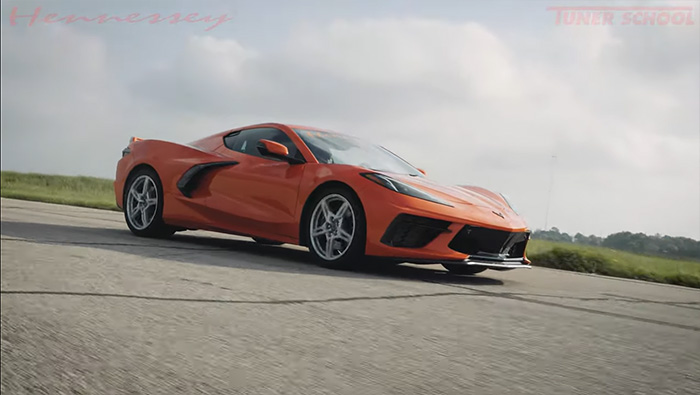 [VIDEO] John Hennessey Takes his Twin-Turbo C8 Corvette for a Test Drive