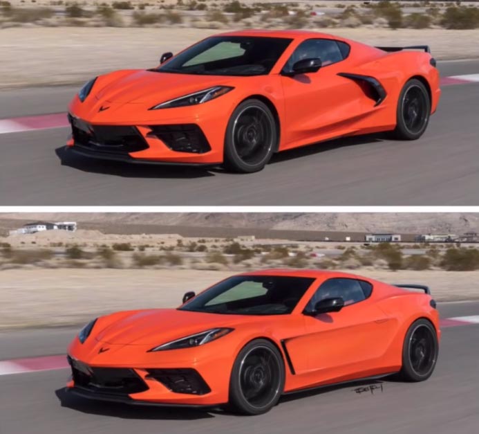 [VIDEO] What if the C8 Corvette Was Rendered as a Front Engine Sports Car?