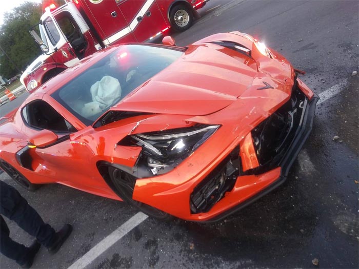 [ACCIDENT] 2020 Corvette Totaled the Day After Delivery