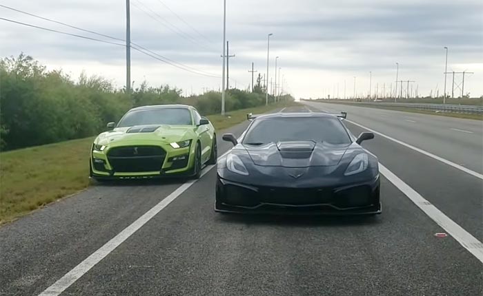 [VIDEO] A C7 Corvette Z06 and ZR1 Race the New Mustang Shelby GT500