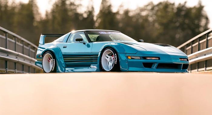 [PICS] Swedish-Built C4 Corvette Brings Back Memories of Miami Vice and Testarossas