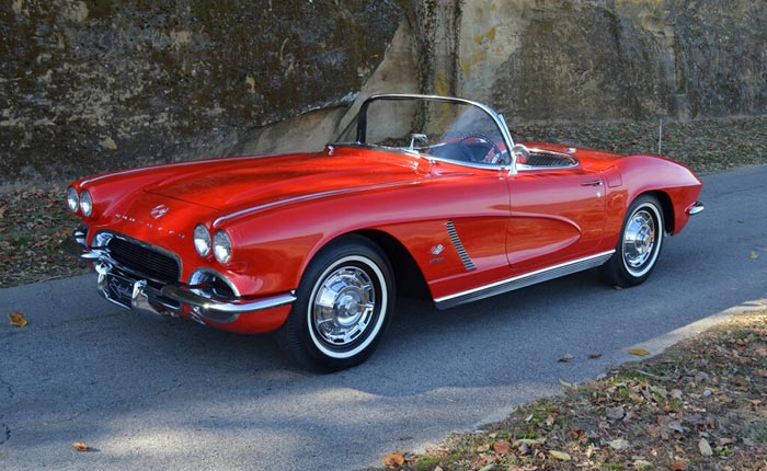 You Can Win This 1962 Corvette Fuelie in the Saint Bernard 32nd Annual Classic Corvette Giveaway