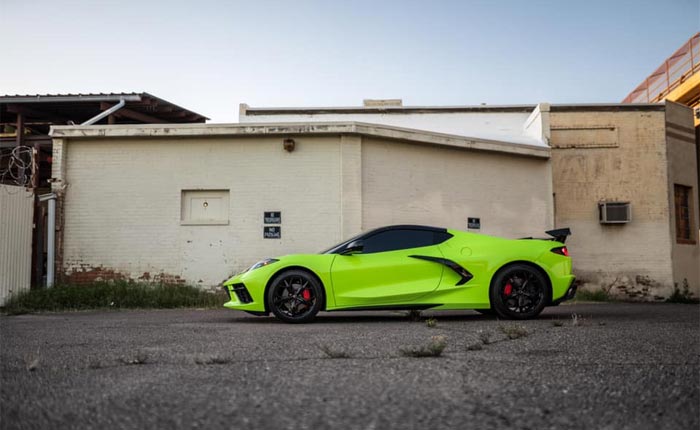 [PICS] Wrapped Acid Green 2020 Corvette is the Exterior Color the C8 Needs