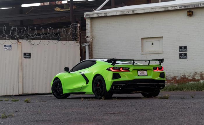 [PICS] Wrapped Acid Green 2020 Corvette is the Exterior Color the C8 Needs