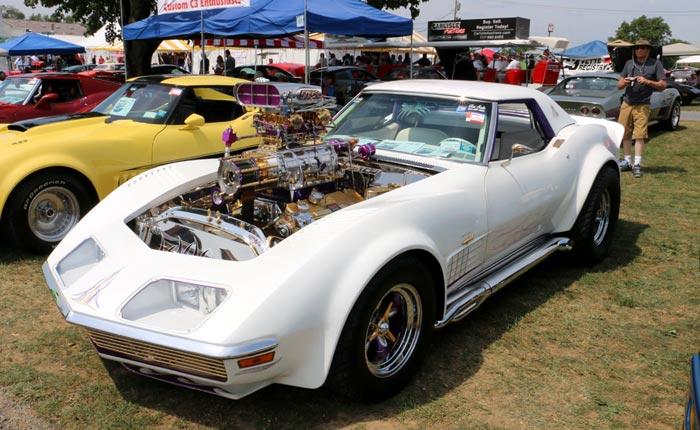 Corvettes for Sale: 24k Gold-Plated 1972 Corvette Convertible