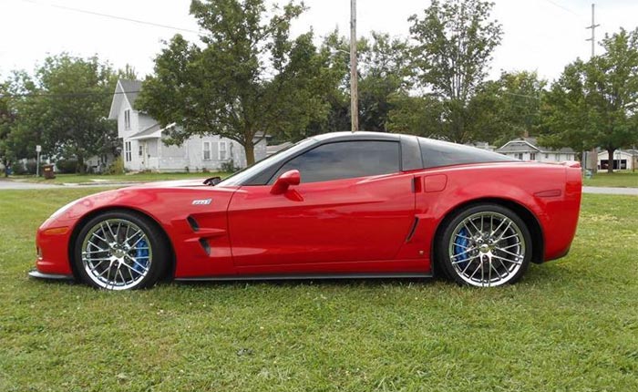 Corvettes for Sale: 2009 Corvette ZR1 Pilot Car Available for $55K