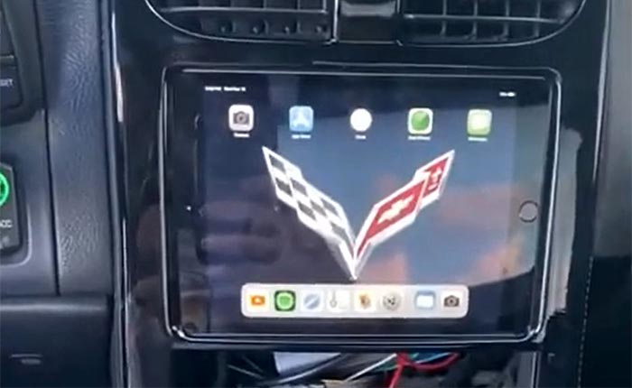 [VIDEO] C6 Corvette Z06 Receives an iPad in Center Console