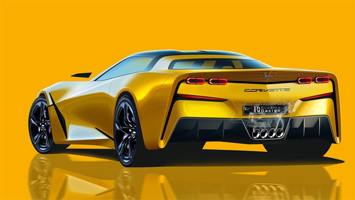 C9 Corvette Rendered With Front-Engine Design, Looks Very Sharp