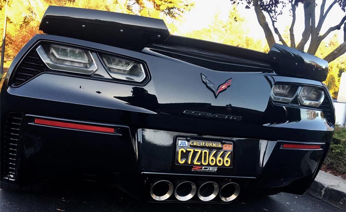 [STOLEN] Black C7 Corvette Z06 Taken Sunday Morning From a Parking Garage in California