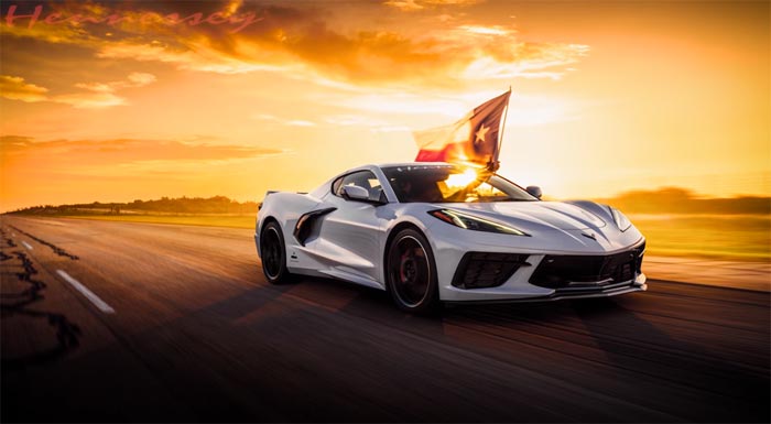 [VIDEO] Hennessey Sets Top Speed Record in the 2020 Corvette at 205.1 MPH