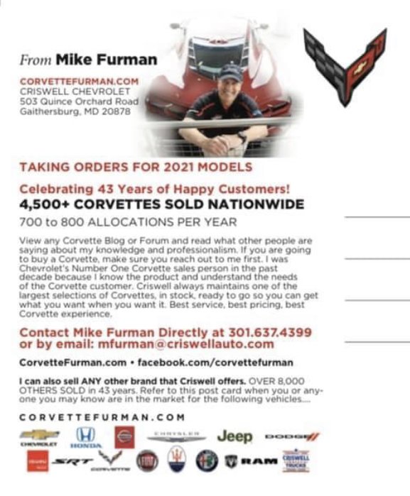 Corvette Deliveries with Mike Furman