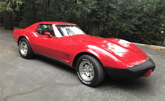 Corvettes for Sale: Two-Owner 1976 Corvette with a 4-Speed Manual on Bring A Trailer