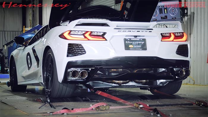 [VIDEO] C8 Corvette with Hennessey's New Stainless Steel Exhaust System is Dyno Tested