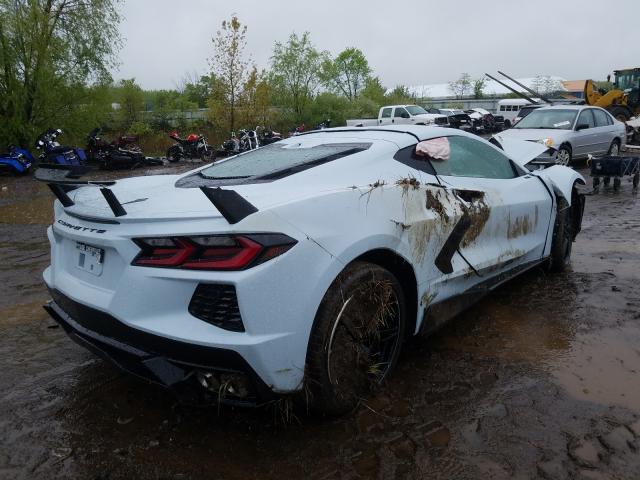 Crashed C8 Corvette Looks Pitiful On Copart